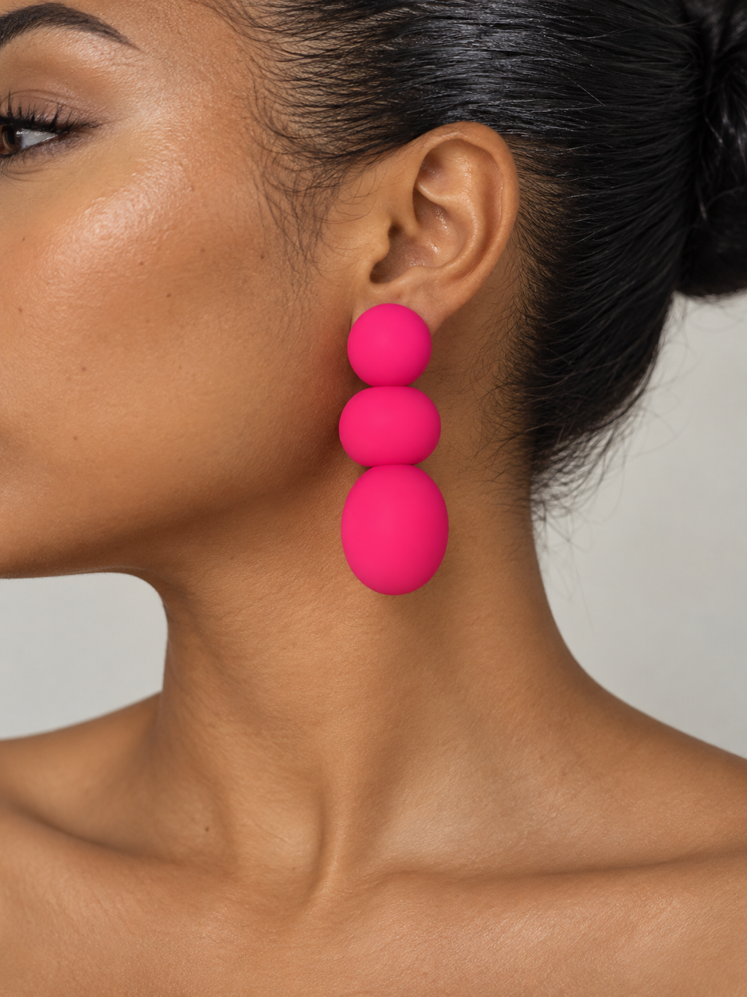 Triple Sat Earrings